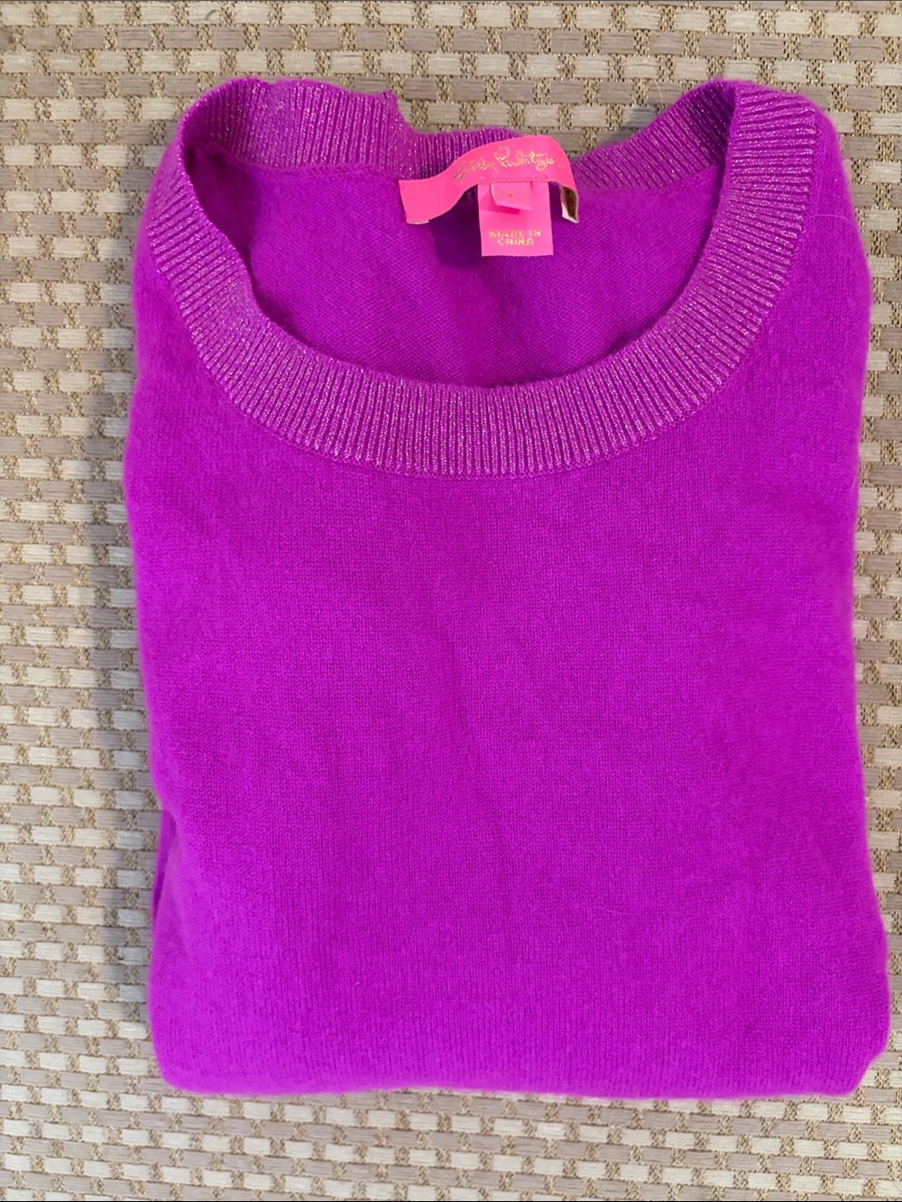 100% cashmere sweater